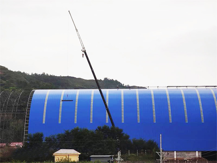 嵊州煤棚网架工程